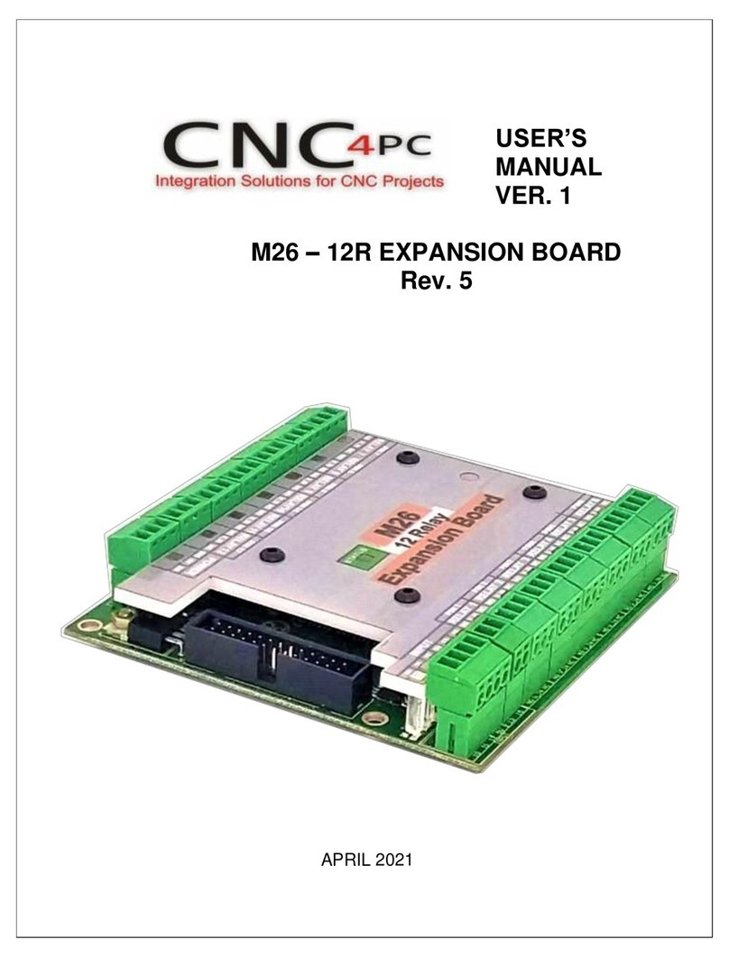 CNC4PC M26- 12R User manual