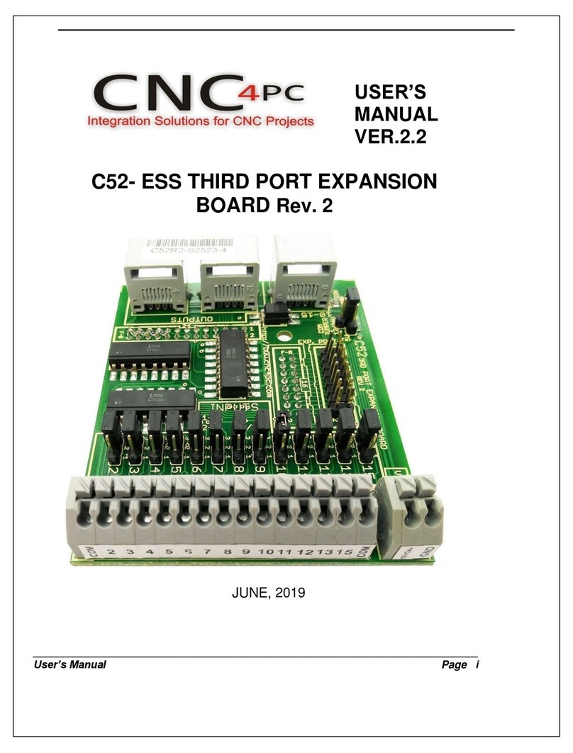 CNC4PC C52- ESS User manual