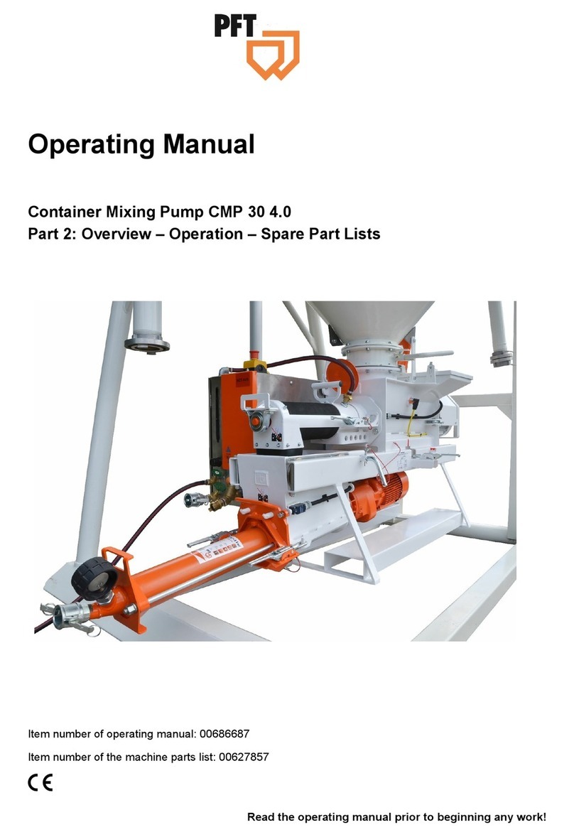 PFT CMP 30 4.0 operating manual
