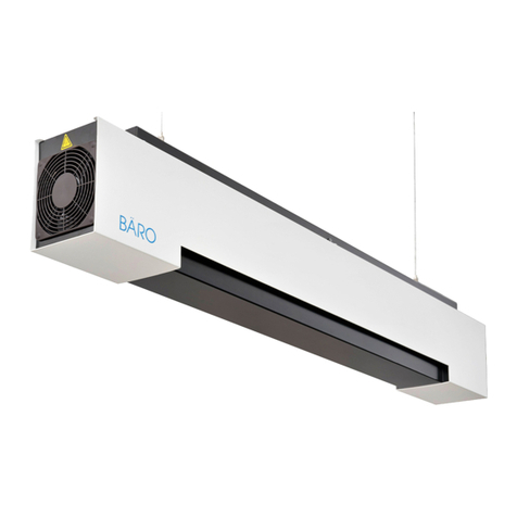 BARO AirCom Pro Installation and operating instructions