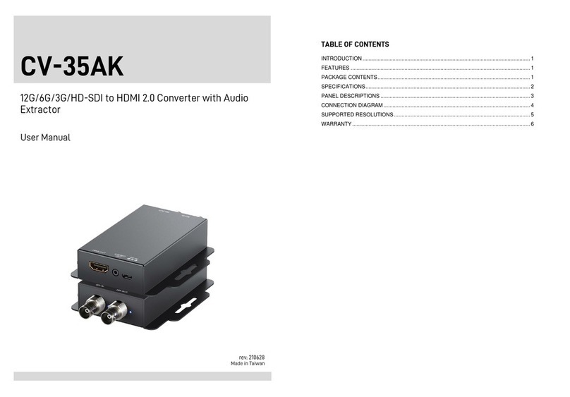 GoMax Electronics CV-35AK user manual