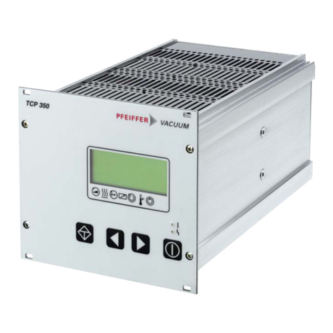 Pfeiffer Vacuum TCP 350 User manual