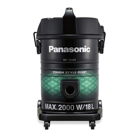 Panasonic MC-YL637 operating instructions