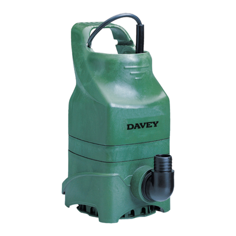 Davey Dynapond 7000 User manual