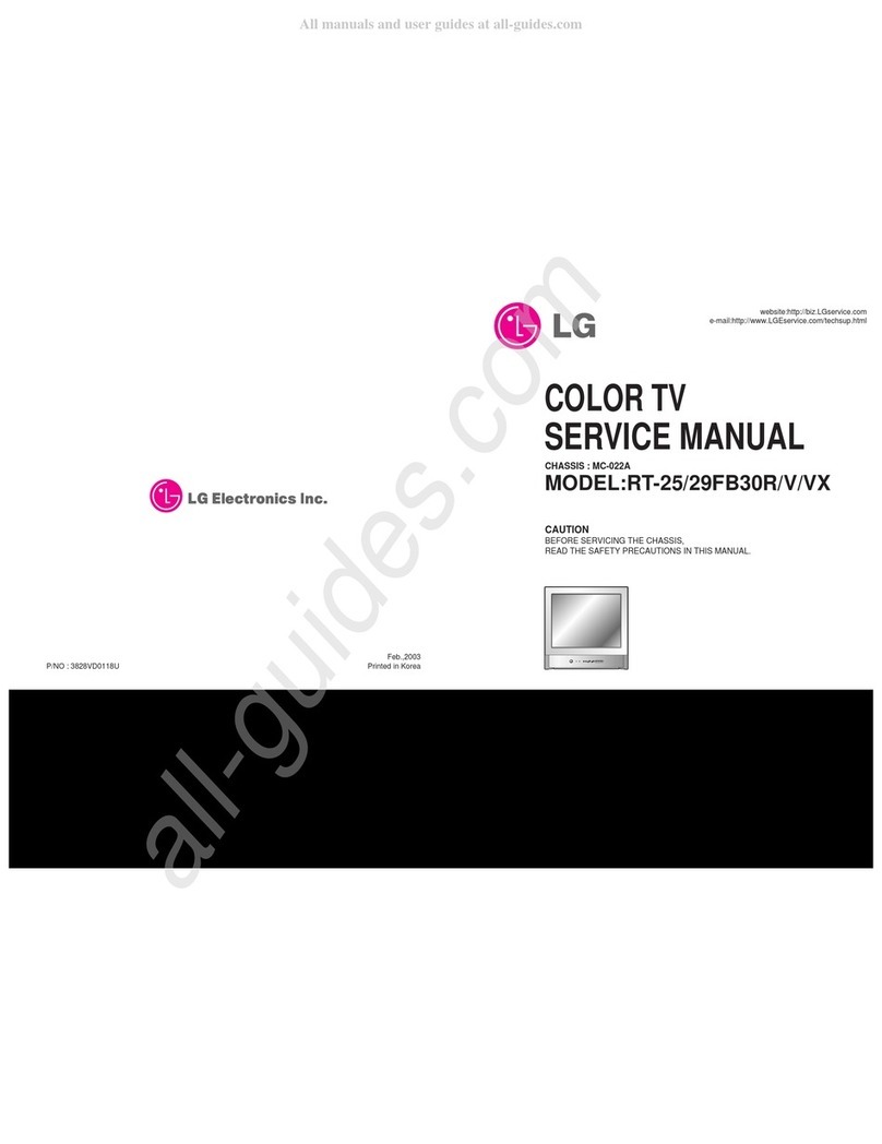 LG RT-25FB30R User manual