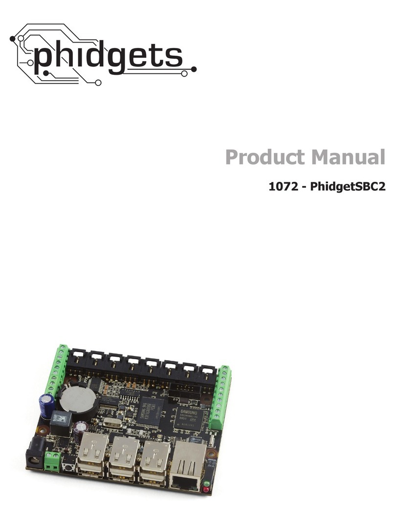 Phidgets SBC2 product manual