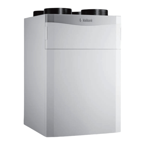 Vaillant recoVAIR VAR 260/4 User manual