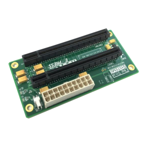 OSS OSS-PCIe-BP-2019 User manual
