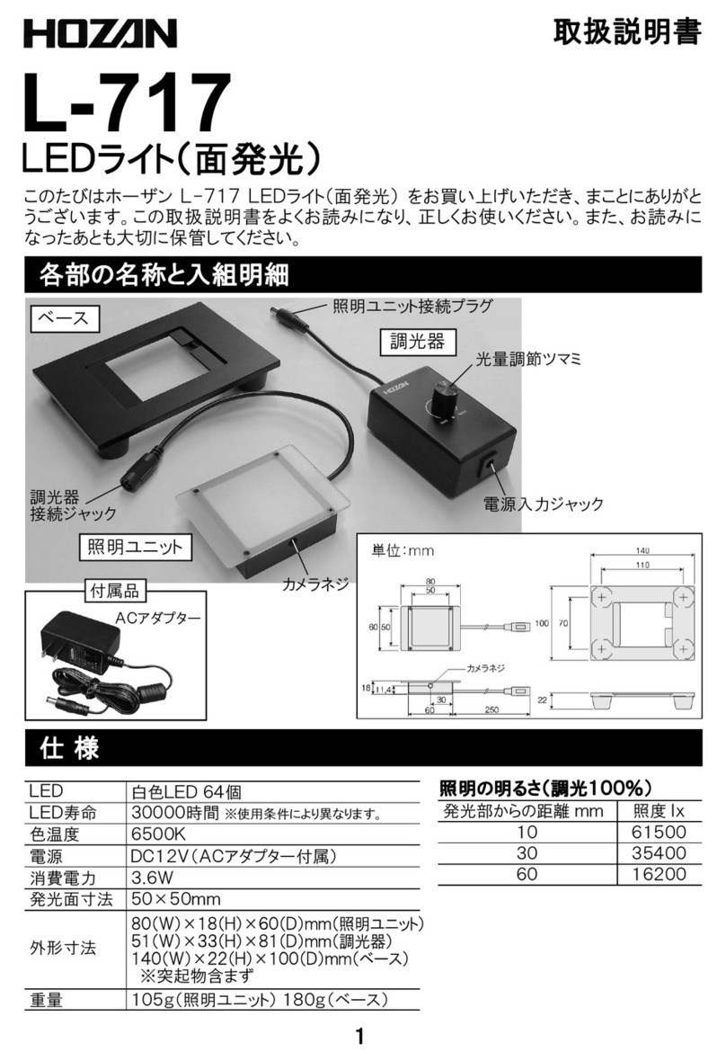HOZAN L-717 instruction manual