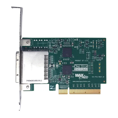 OSS OSS-PCIe-HIB25-x8 installation guide