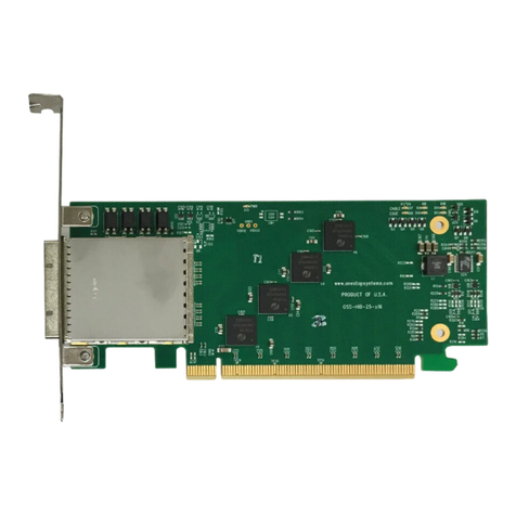 OSS OSS-PCIe-HIB25-x16 User manual