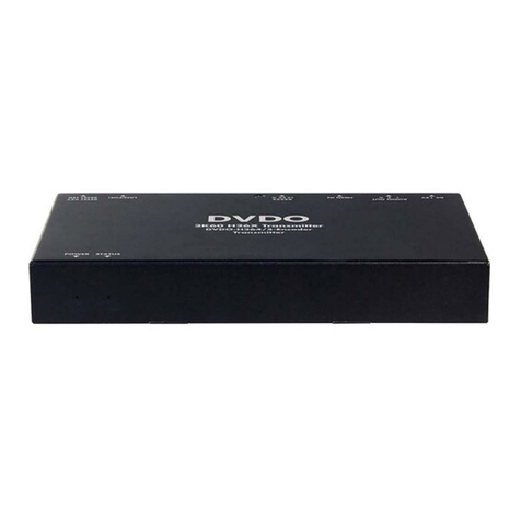 DVDO DVDO-H264/5-Encoder user manual