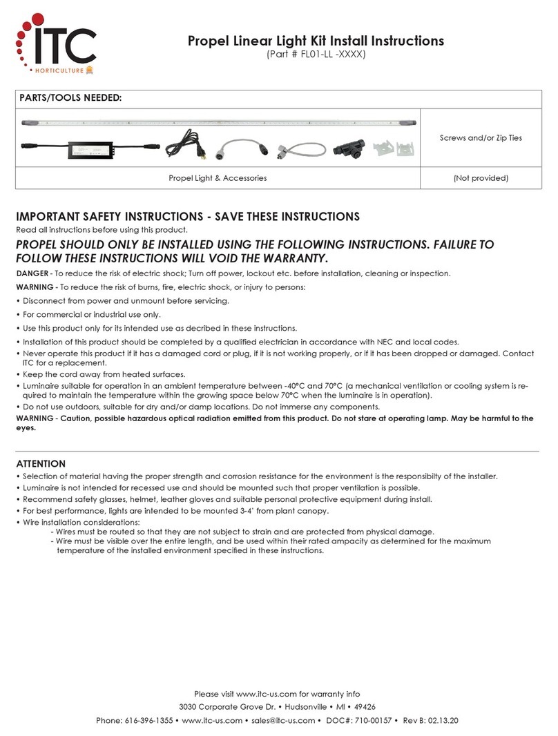 ITC Propel FL01-LL Series Configuration guide