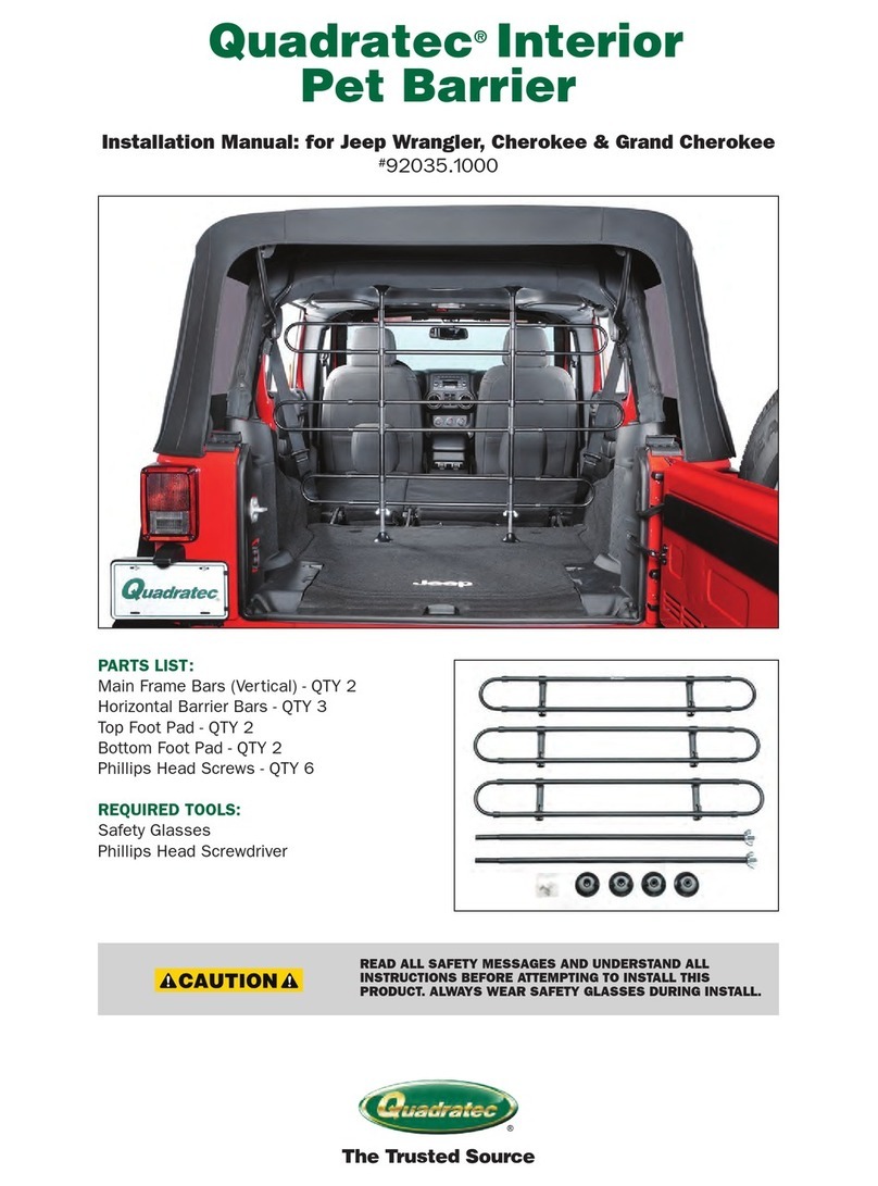 Quadratec 92035.1000 installation manual