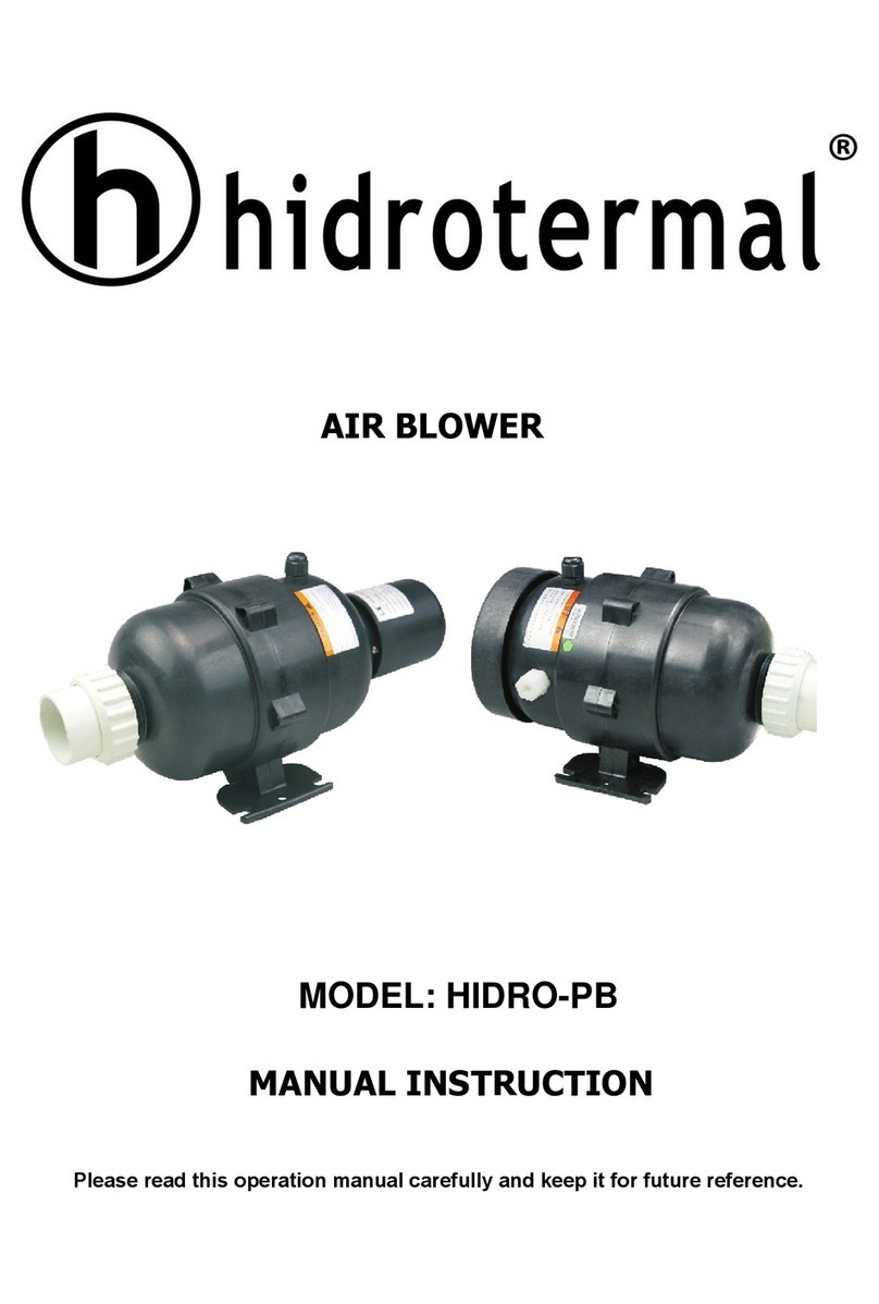 Hidrotermal HIDRO-PB Manual instruction