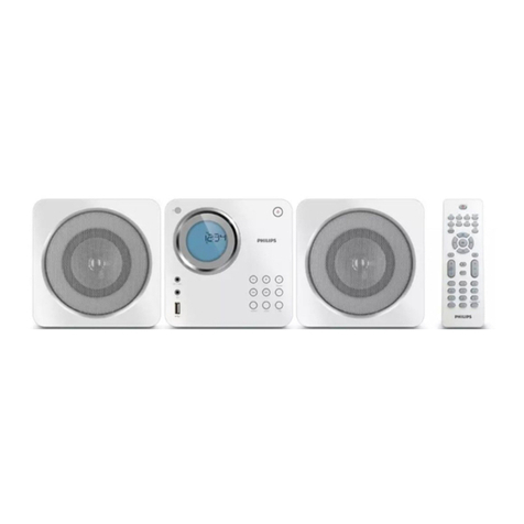 Philips MCM103 User manual Philips MCM103 User manual