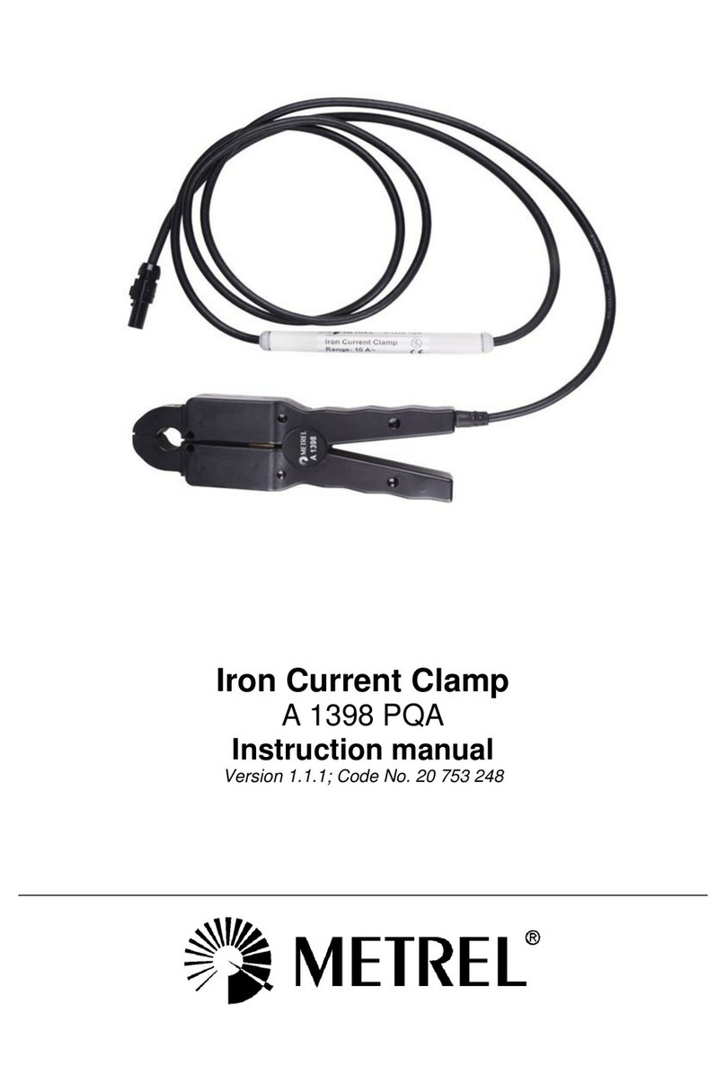 METREL A 1398 PQA instruction manual