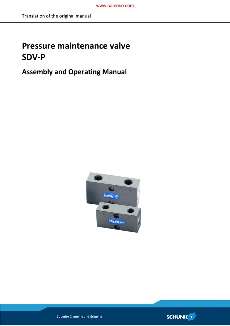 SCHUNK SDV-P User instructions
