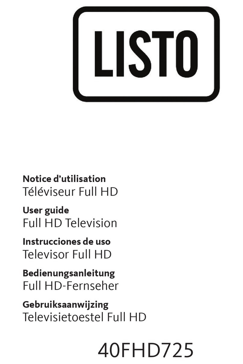 Listo 40FHD725 user guide