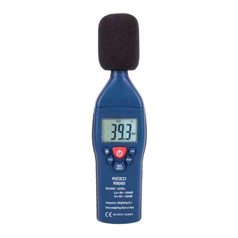 Reed Instruments R8050 User manual