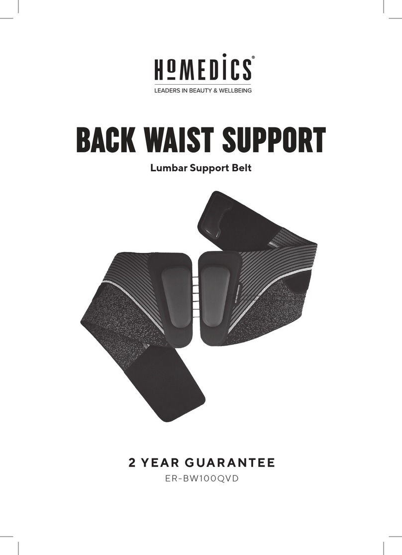 HoMedics ER-BW100QVD quick start guide