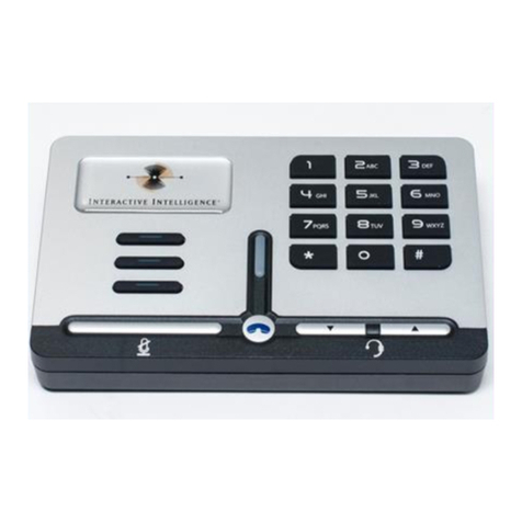 Genesys Interaction SIP Station II Quick reference guide