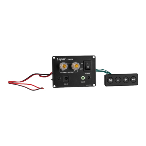 Lepai LP40PA User manual