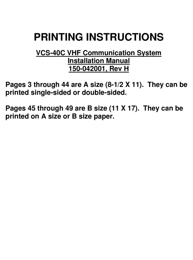 Wulfsberg Electronics VSC 40C installation manual