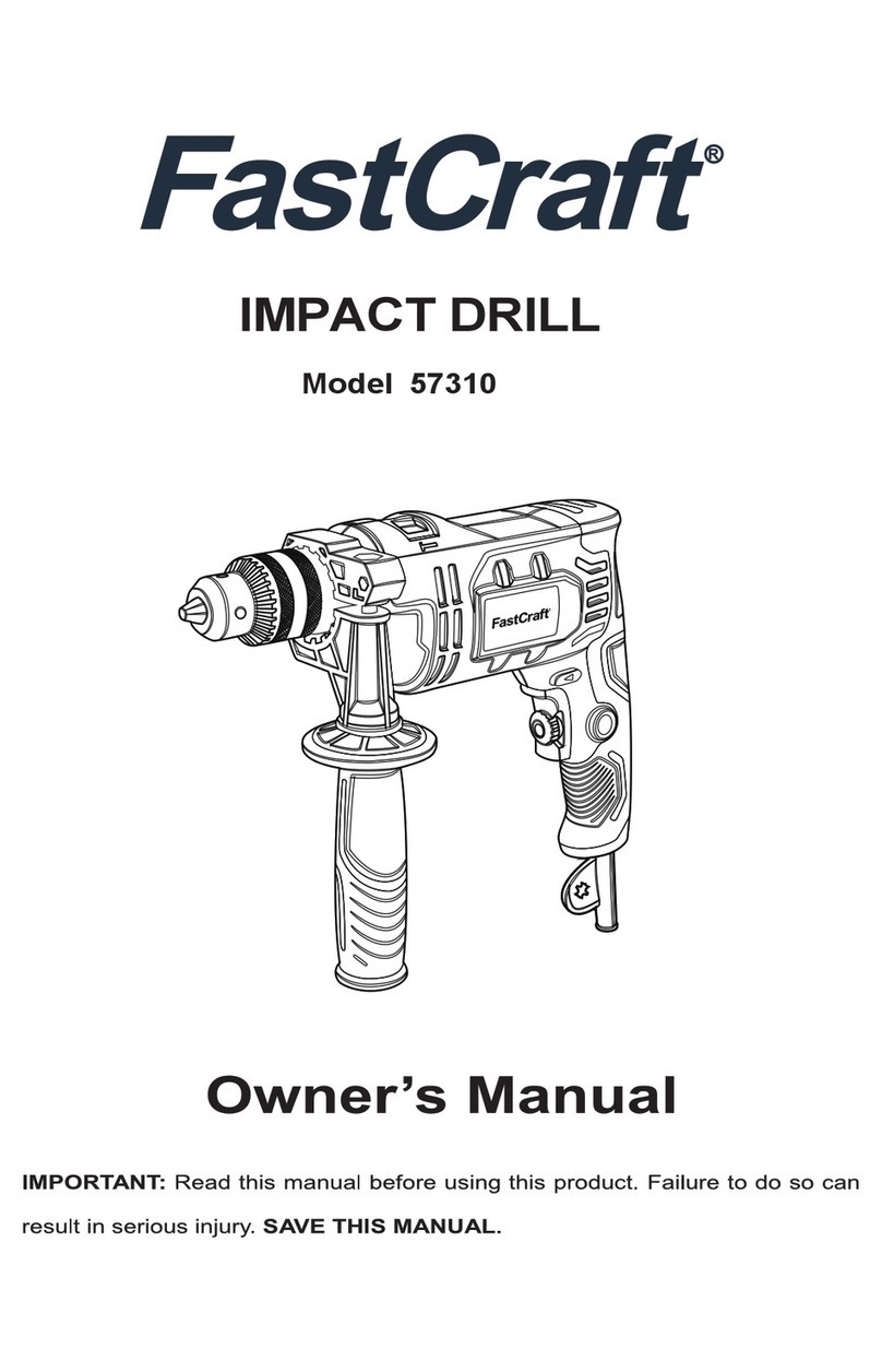 FastCraft 57310 owner's manual