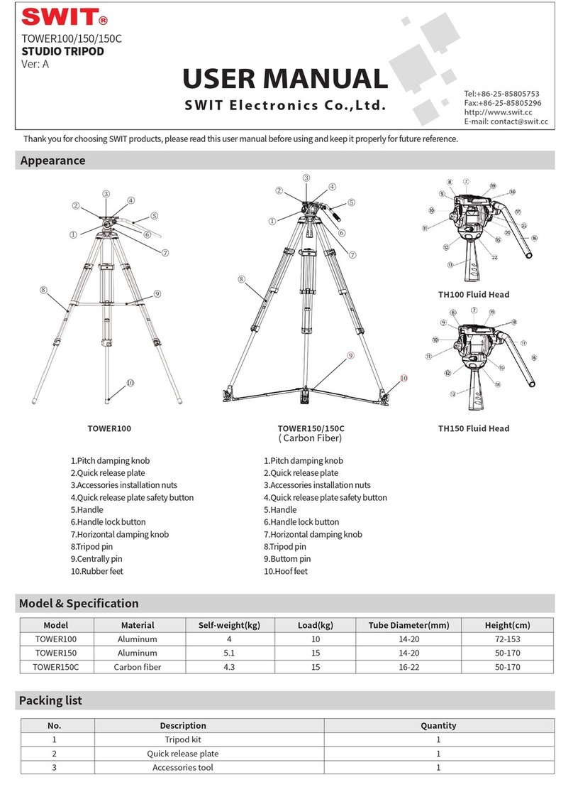 SWIT TOWER100 user manual