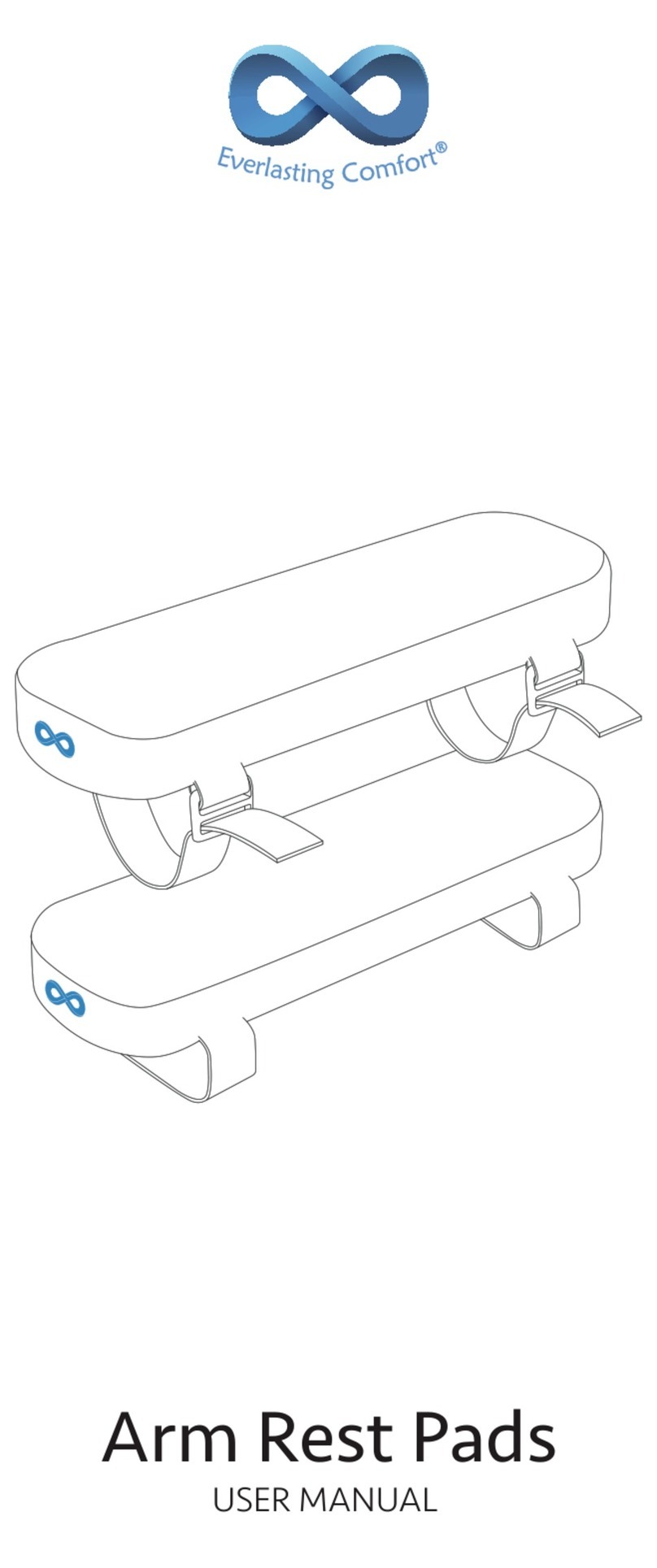 Everlasting Comfort Arm Rest Pads User manual