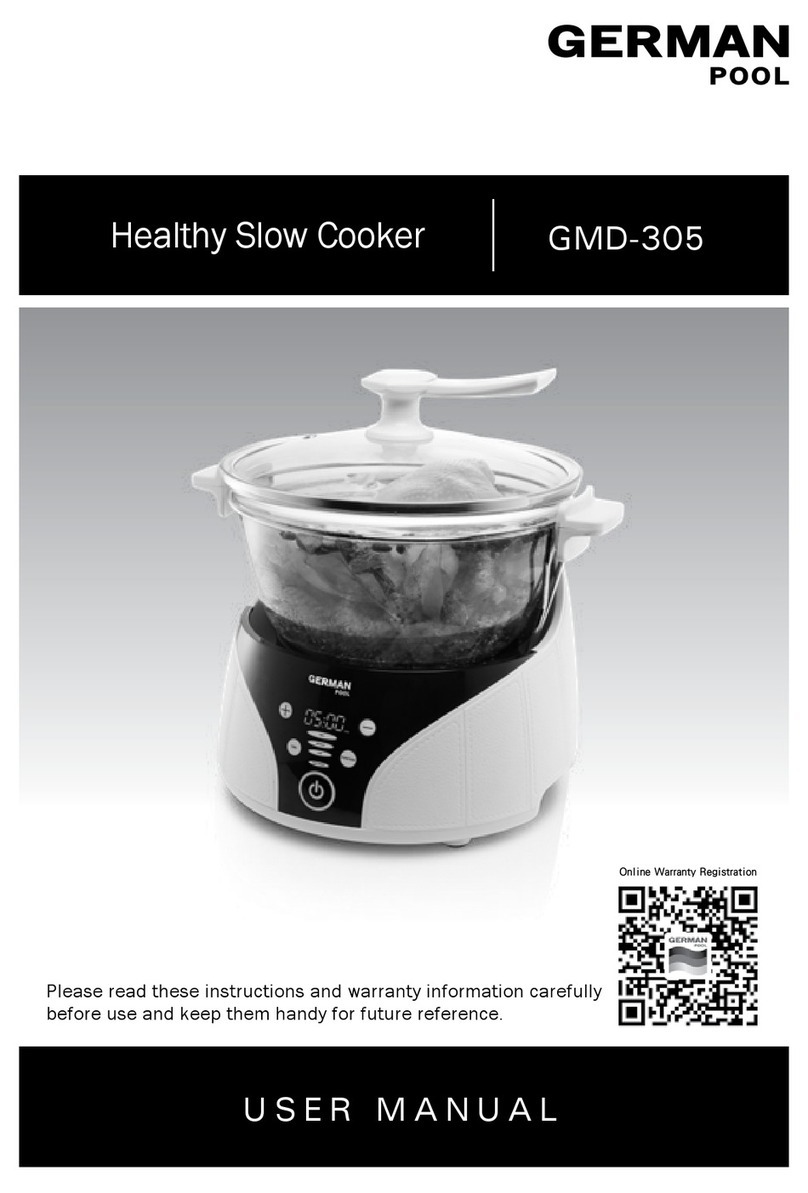 German pool GMD-305 user manual