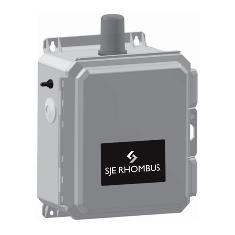 SJE Rhombus 122 Installation and operation manual SJE Rhombus 122 Installation and operation manual