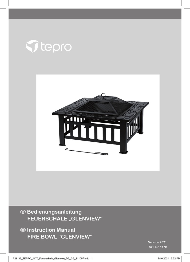 tepro GLENVIEW instruction manual