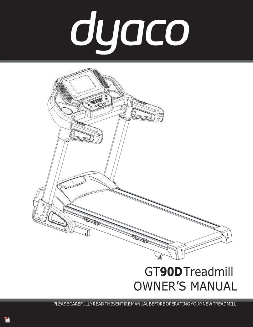 Dyaco GT90D User manual