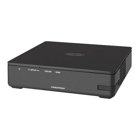 Crestron AirMedia User manual