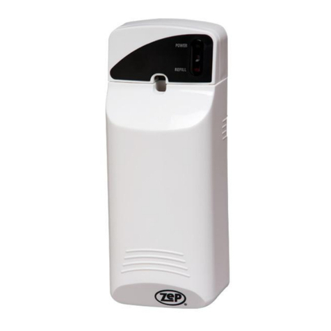 ZEP METER MIST 3000 Plus Equipment & Instructions