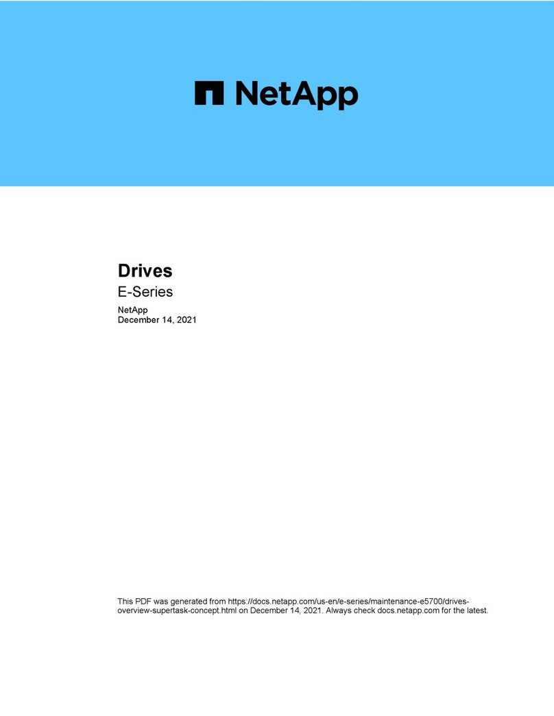 NetApp E Series manual