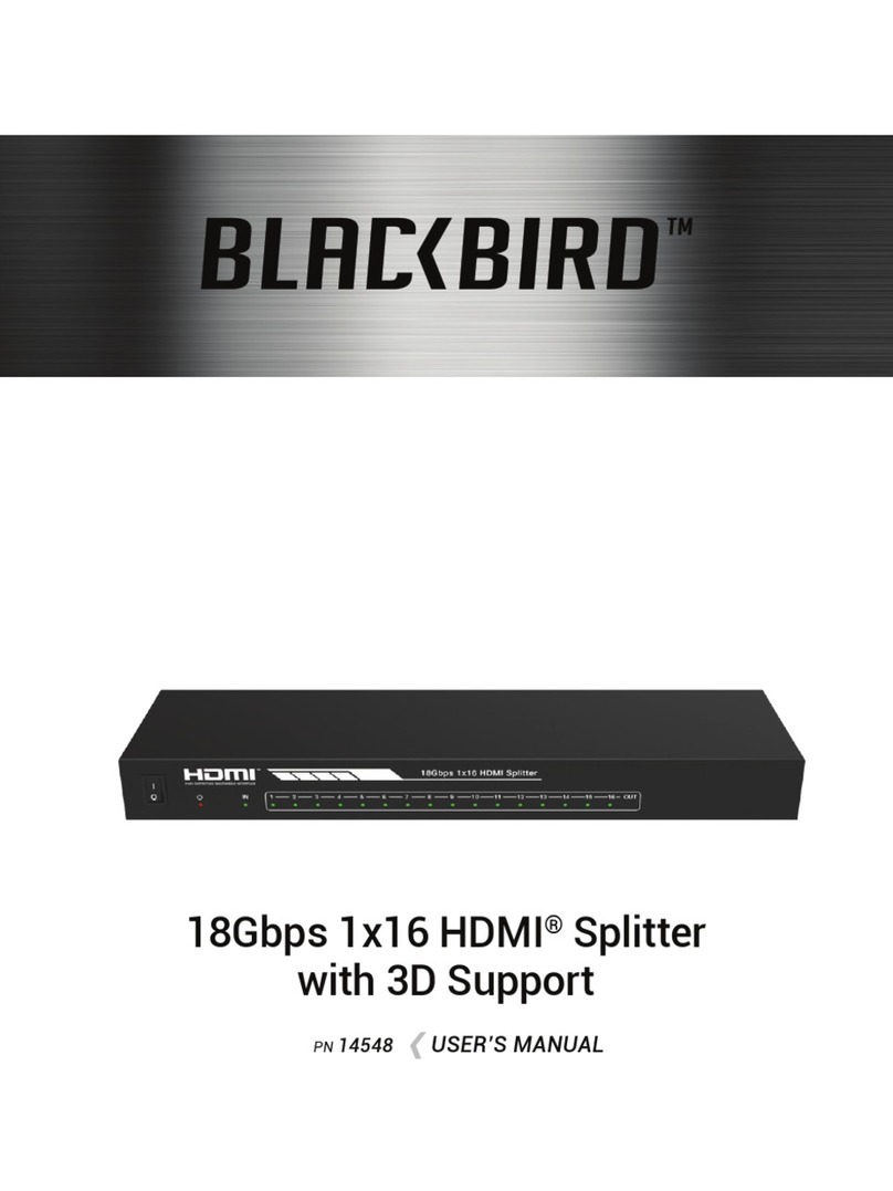 Blackbird 14548 user manual