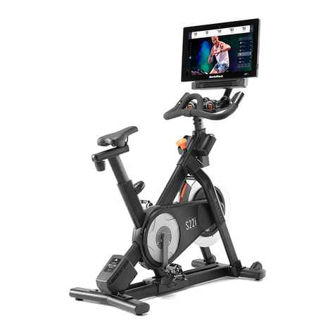 NordicTrack Commercial S22i Studio Cycle User manual