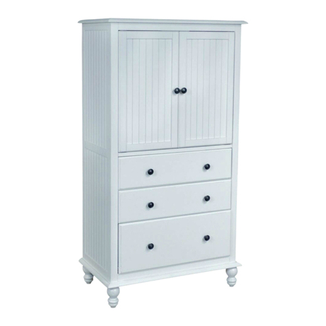 Unfinished Furniture of Wilmington BD-2033A Assembly instructions