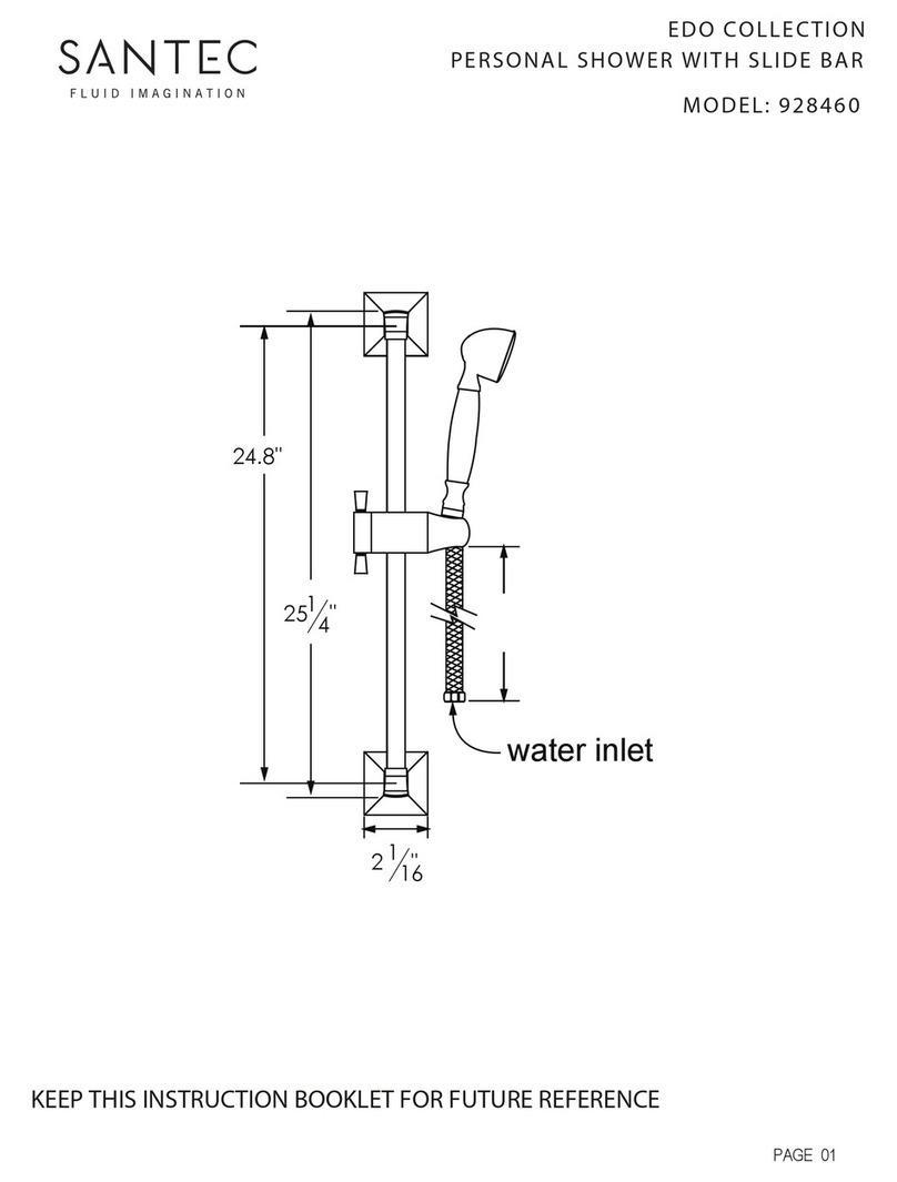 Santec EDO 928460 Instruction booklet