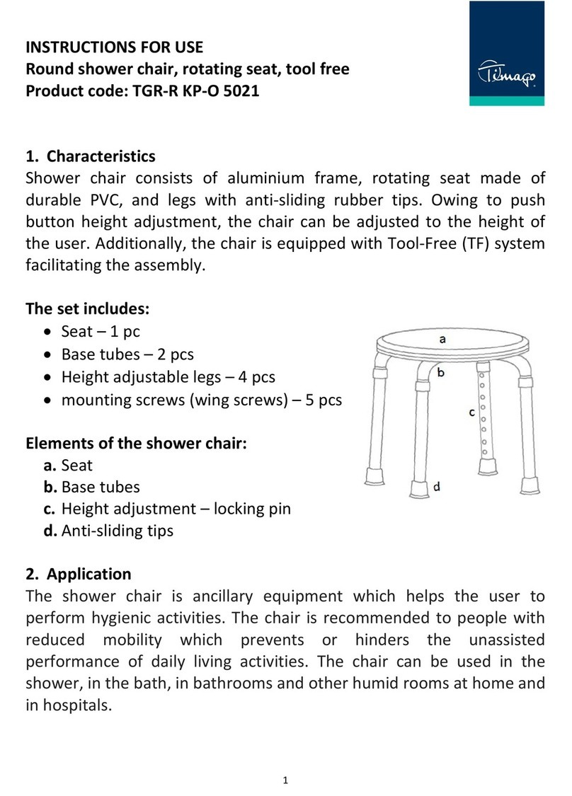 Timago TGR-R KP-O 5021 User manual