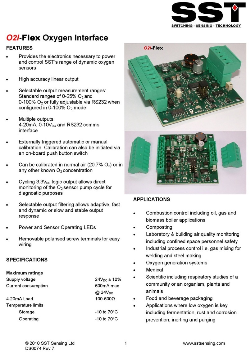 SST O2I-Flex manual