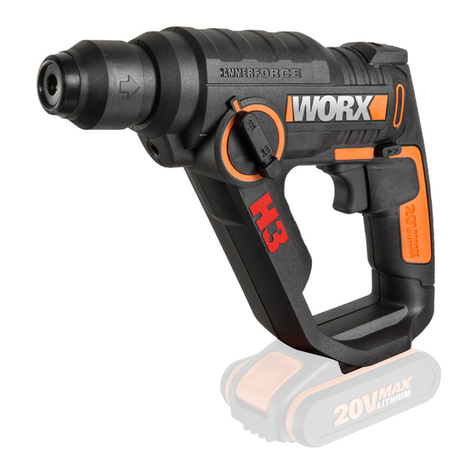 Worx H3 WX390 Operation instructions