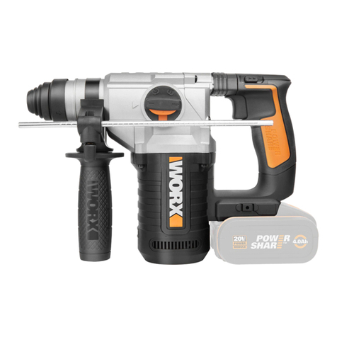 Worx WX392 User manual