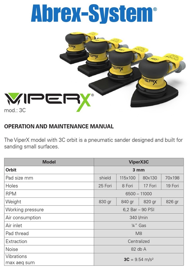 Abrex-System Viper X3C Operation and maintenance manual