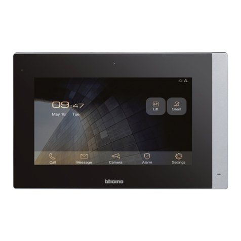 Bticino 373002 quick start guide