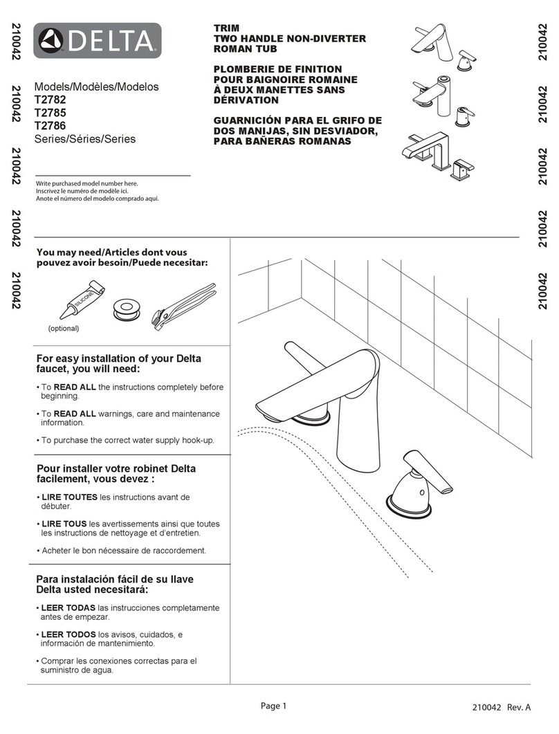 Delta T2782 User manual