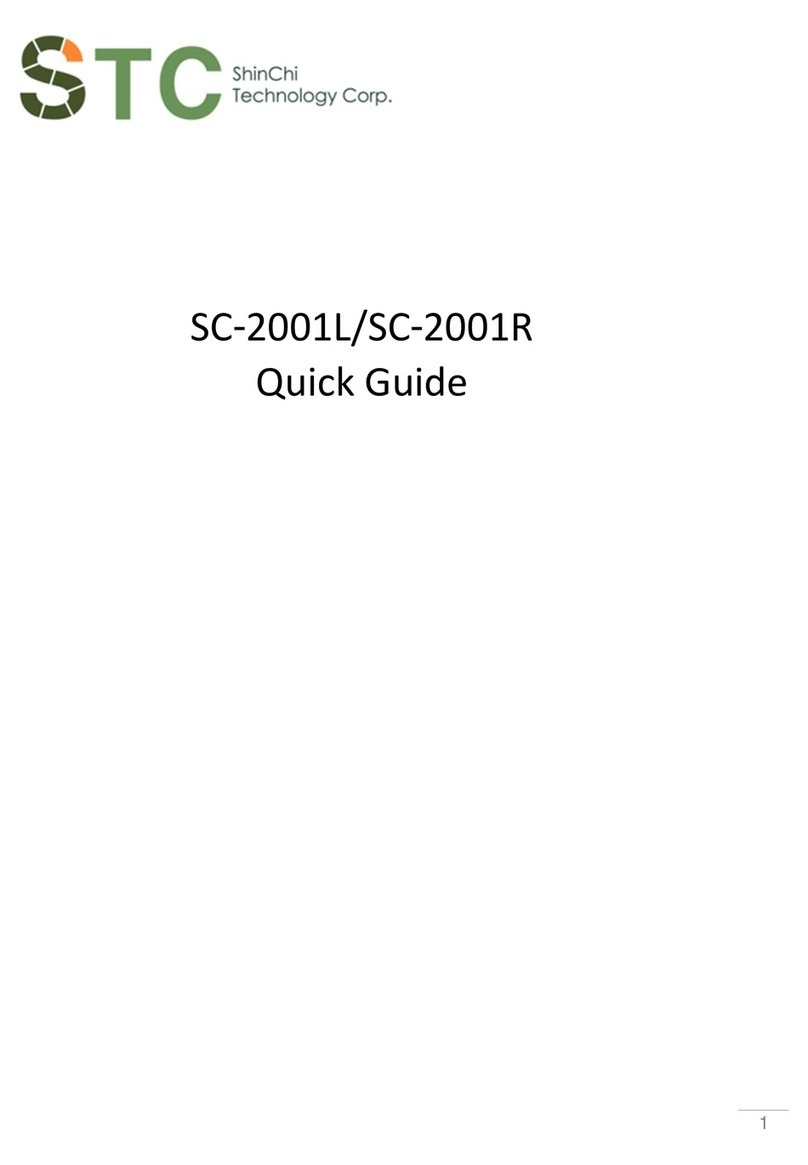 STC SC-2001L quick guide